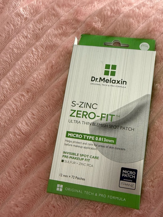 None Other - Dr. Melaxin S-Zinc Zero-Fit Ultra Thin Blemish Spot Patches — Green